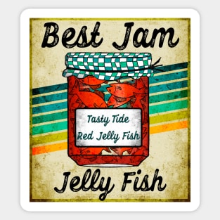 Best Jam Jelly Fish Sticker